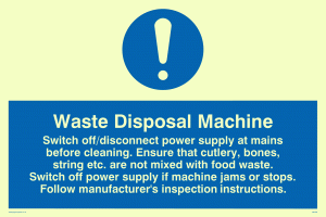 MM188: waste disposal machine rules