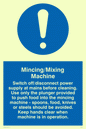 MM190: mincing/mixing machine rules