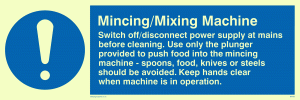 MM190: mincing/mixing machine rules