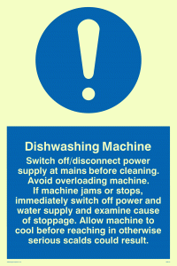 MM191: dishwashing machine rules