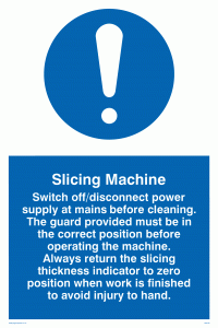 MM192: slicing machine rules