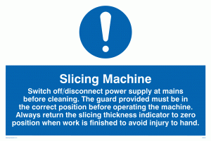 MM192: slicing machine rules