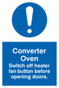 MM193: Converter oven switch off