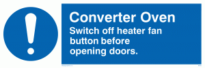MM193: Converter oven switch off