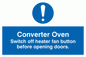 MM193: Converter oven switch off