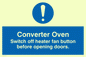 MM193: Converter oven switch off