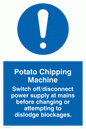 MM195: potato chipping machine rules