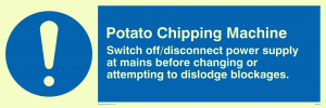 MM195: potato chipping machine rules