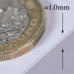 Material: 300x100mm / 1mm PVC / No Holes