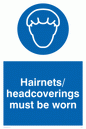 MH204: hairnets/headcoverings must be worn