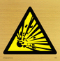 WN24: explosive material warning symbol only