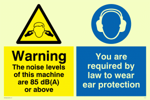 CP272: Machine noise 85dB or above