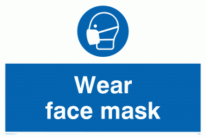 MP289: Wear face mask