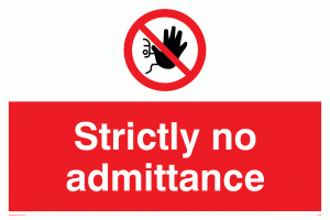 PA28: strictly no admittance