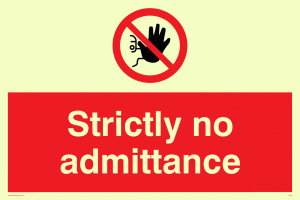 PA28: strictly no admittance