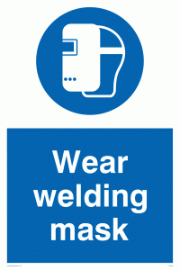 MP290: wear welding mask