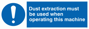 MP291: Dust extraction this machine