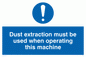 MP291: Dust extraction this machine