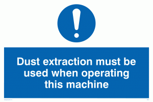 MP291: Dust extraction this machine