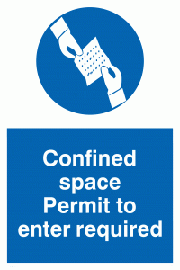 MA297: confined space permit to enter required