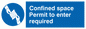 MA297: confined space permit to enter required