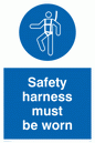 MP298: safety harness must be worn