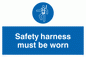 MP298: safety harness must be worn