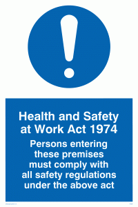 MV299: health & safety work act 1974