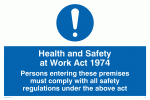 MV299: health & safety work act 1974