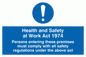 MV299: health & safety work act 1974