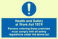 MV299: health & safety work act 1974