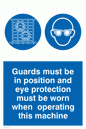 MP301: Guards & eye protection needed
