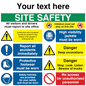 CC3049: Custom Site Safety Board - Style 2