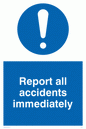 MV313: report all accidents immediately