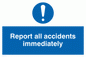 MV313: report all accidents immediately