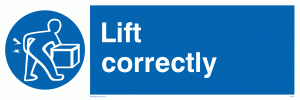 MV314: lift correctly