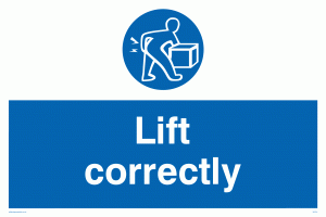 MV314: lift correctly