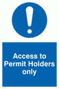 MV316: access to permit holders only