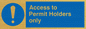 MV316: access to permit holders only