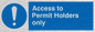 MV316: access to permit holders only