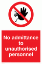 PA32: no admittance to unauthorised