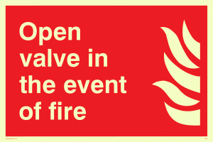 FV368: open valve in the event of fire