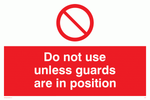 PM37: dont use unless guards are in