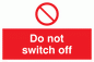 PM40: do not switch off