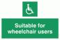 SD454: suitable for wheelchair users