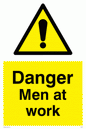 WC483: danger men at work