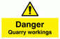 WC487: danger quarry workings