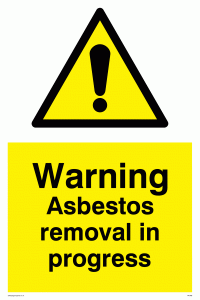 WC488: asbestos removal in progress