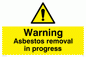 WC488: asbestos removal in progress