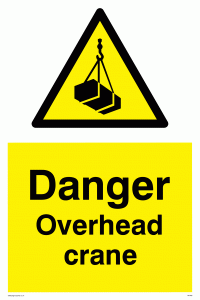 WC490: danger overhead crane